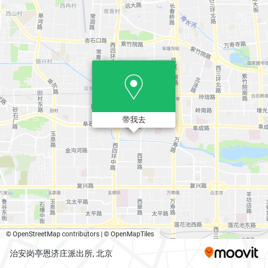 治安岗亭恩济庄派出所地图