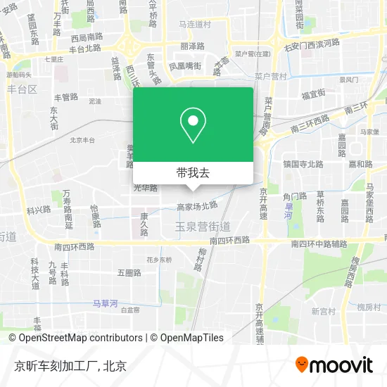 京昕车刻加工厂地图