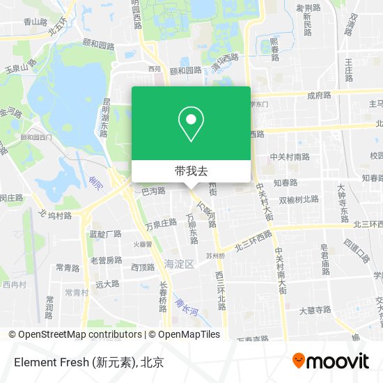 Element Fresh (新元素)地图
