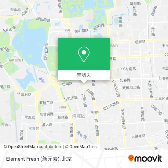 Element Fresh (新元素)地图