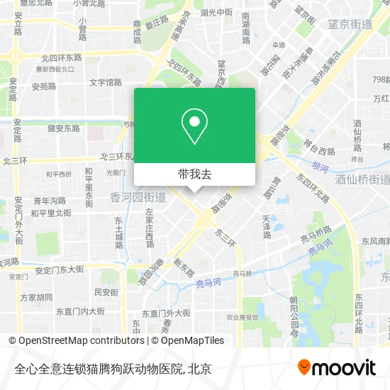 全心全意连锁猫腾狗跃动物医院地图