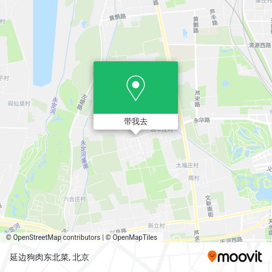 延边狗肉东北菜地图