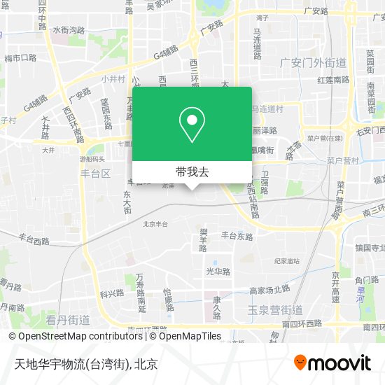 天地华宇物流(台湾街)地图
