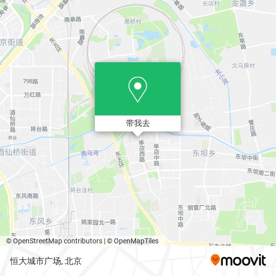 恒大城市广场地图