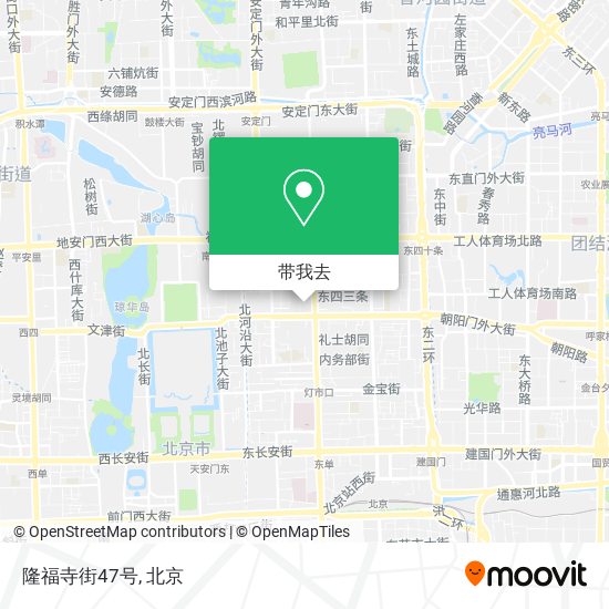 隆福寺街47号地图