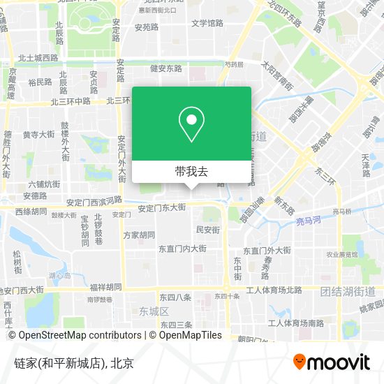 链家(和平新城店)地图
