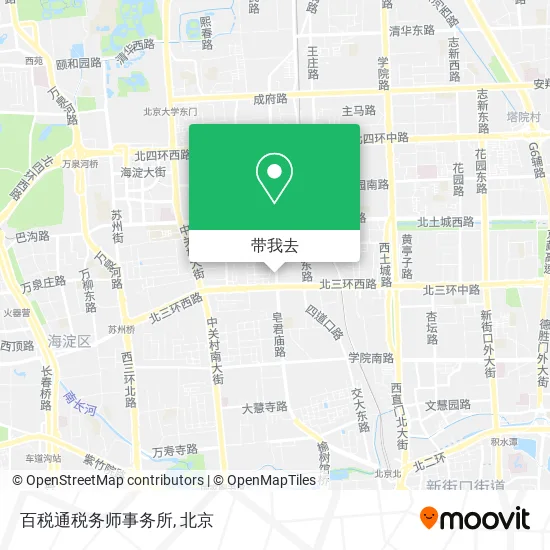 百税通税务师事务所地图