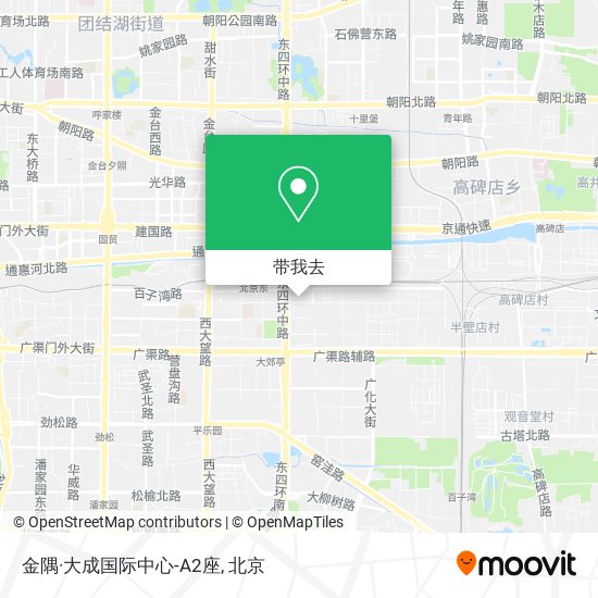 金隅·大成国际中心-A2座地图