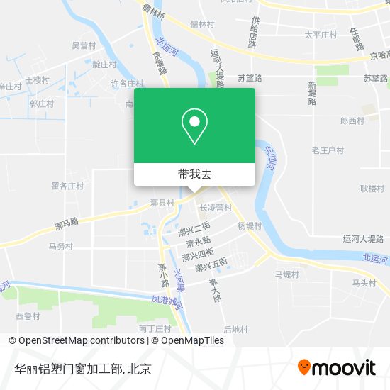 华丽铝塑门窗加工部地图