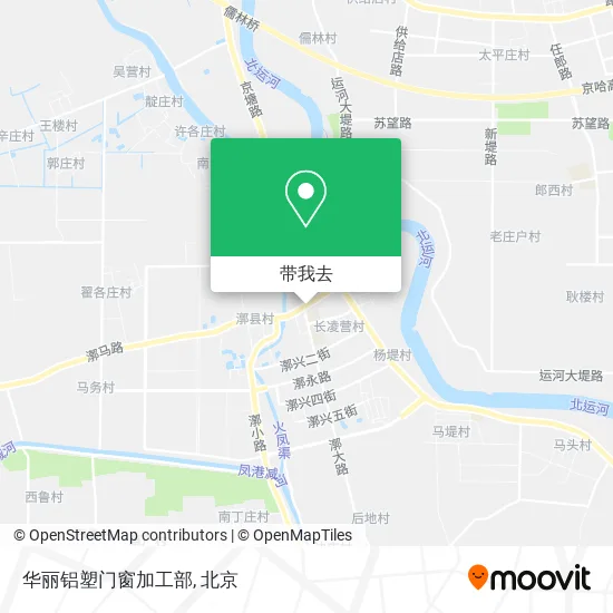 华丽铝塑门窗加工部地图