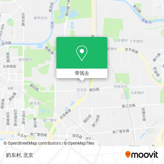 奶东村地图