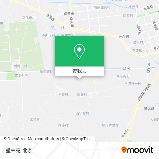 盛林苑地图