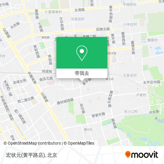 宏状元(黄平路店)地图