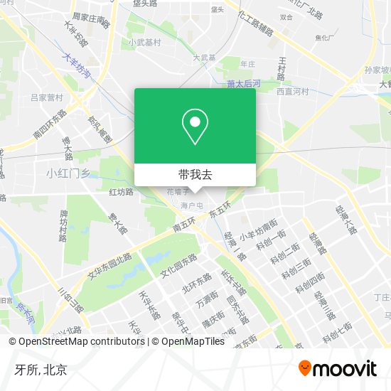 牙所地图