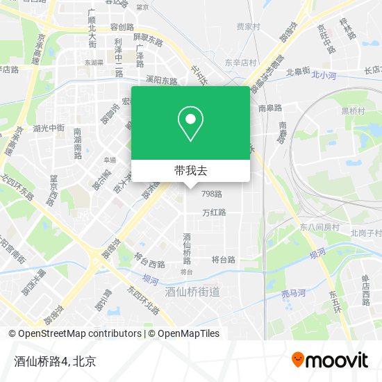 酒仙桥路4地图
