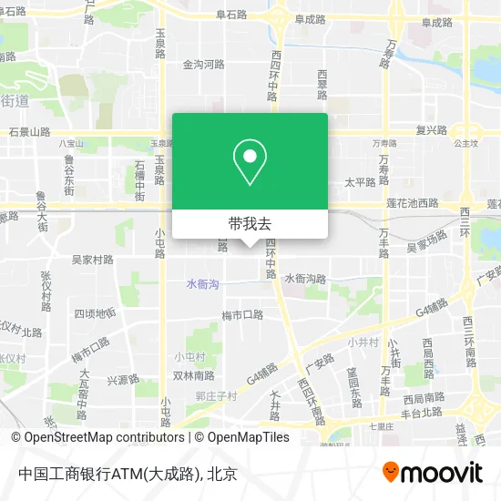 中国工商银行ATM(大成路)地图