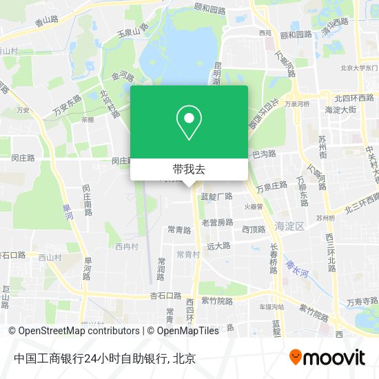 中国工商银行24小时自助银行地图