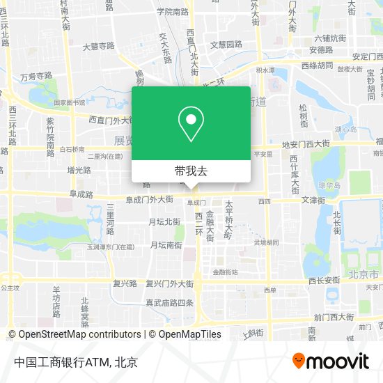 中国工商银行ATM地图