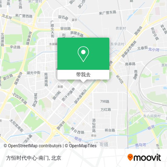 方恒时代中心-南门地图