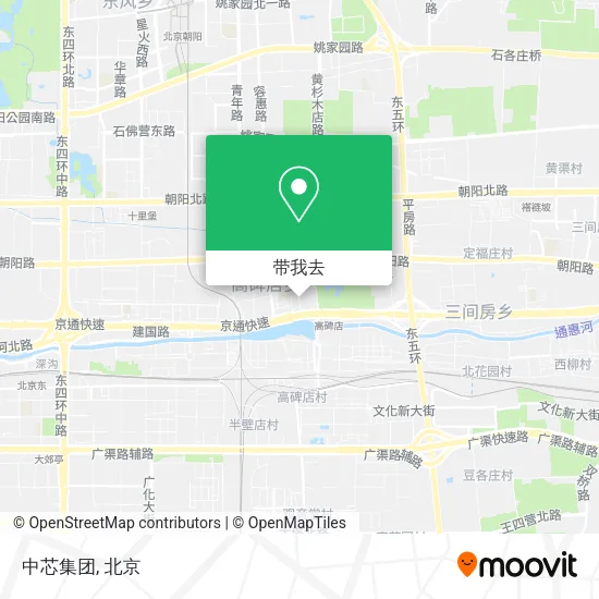 中芯集团地图