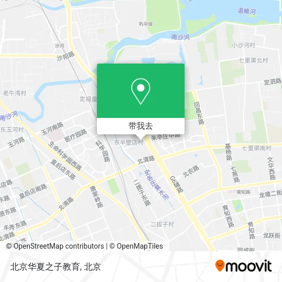 北京华夏之子教育地图