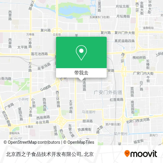 北京西之子食品技术开发有限公司地图