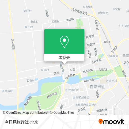 今日风旅行社地图