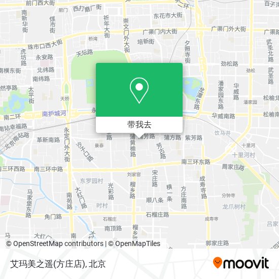艾玛美之遥(方庄店)地图