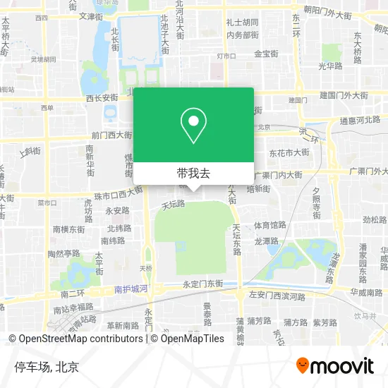 停车场地图