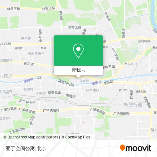 亚丁空间公寓地图