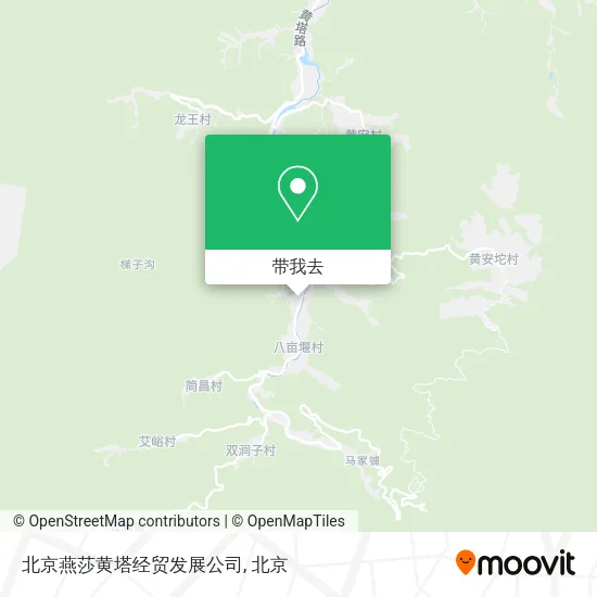 北京燕莎黄塔经贸发展公司地图
