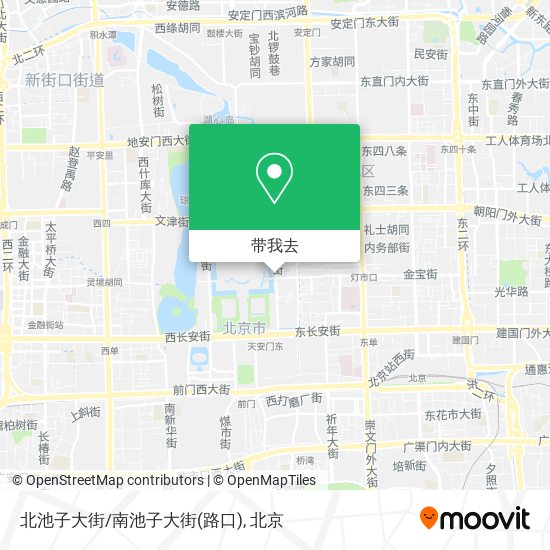 北池子大街/南池子大街(路口)地图