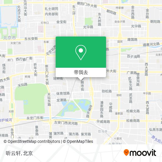 听云轩地图