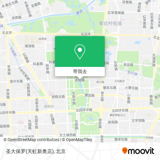 圣大保罗(天虹新奥店)地图
