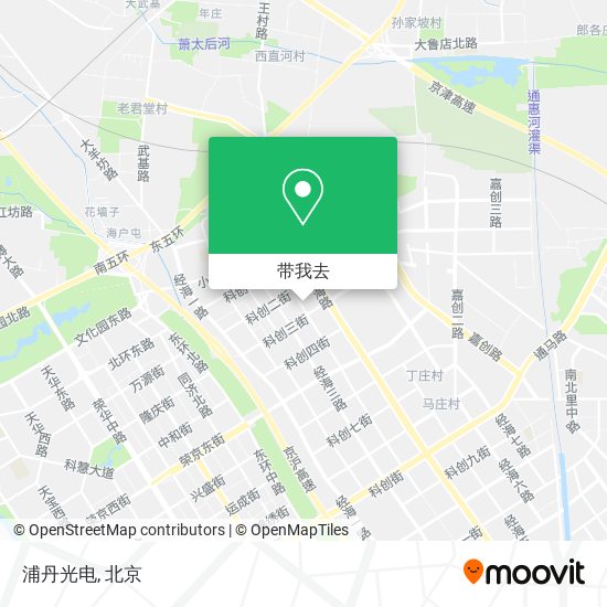 浦丹光电地图