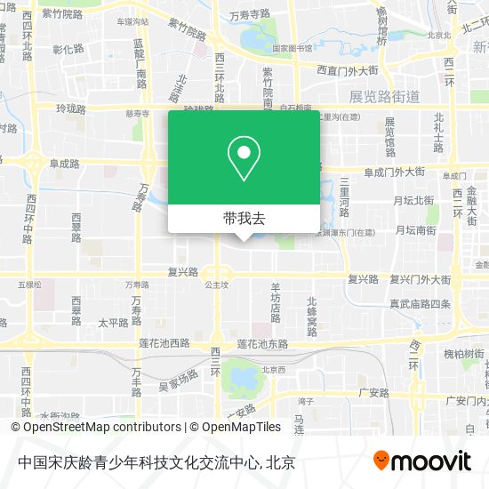 中国宋庆龄青少年科技文化交流中心地图
