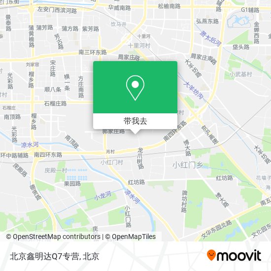 北京鑫明达Q7专营地图