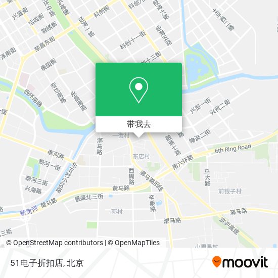 51电子折扣店地图