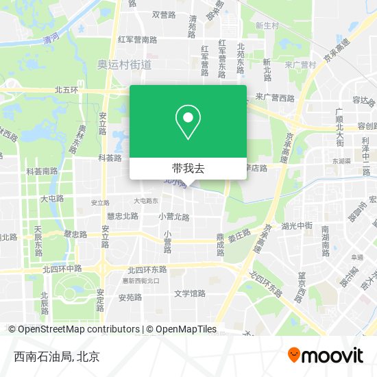西南石油局地图