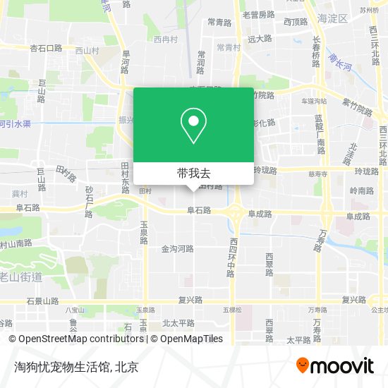 淘狗忧宠物生活馆地图