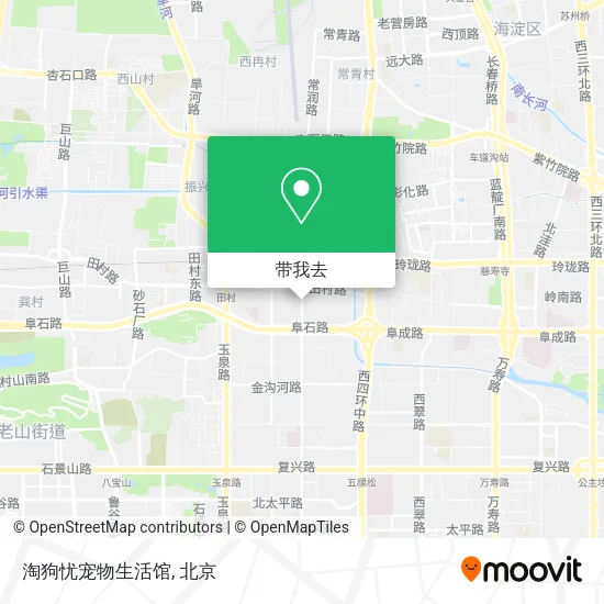 淘狗忧宠物生活馆地图