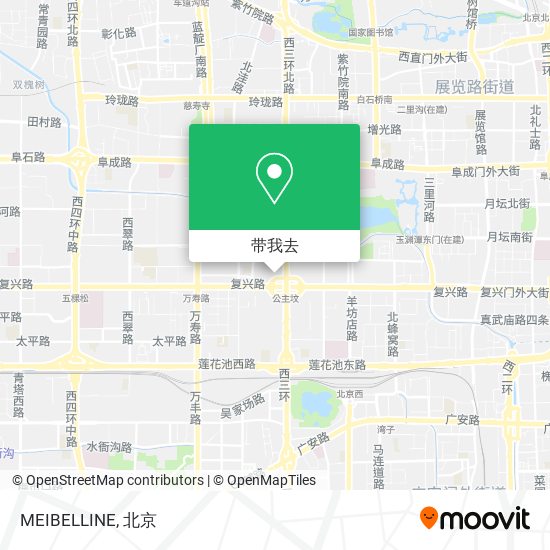 MEIBELLINE地图