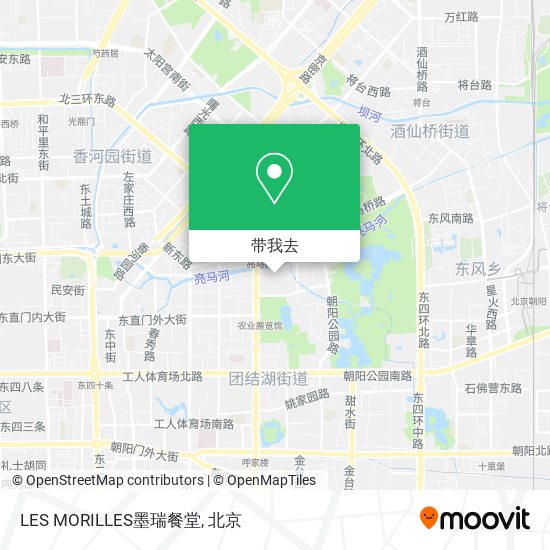 LES MORILLES墨瑞餐堂地图
