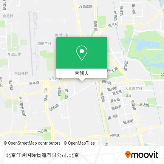 北京佳通国际物流有限公司地图