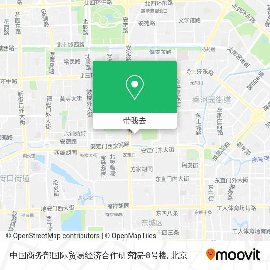 中国商务部国际贸易经济合作研究院-8号楼地图