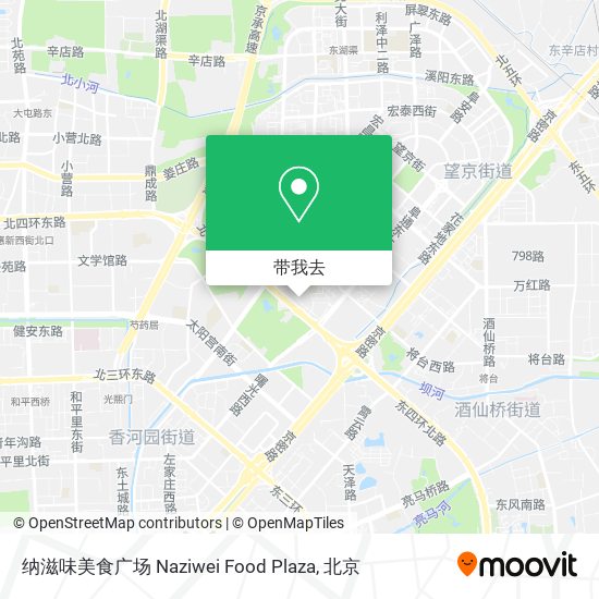 纳滋味美食广场 Naziwei Food Plaza地图