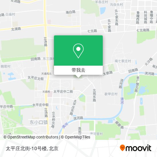 太平庄北街-10号楼地图