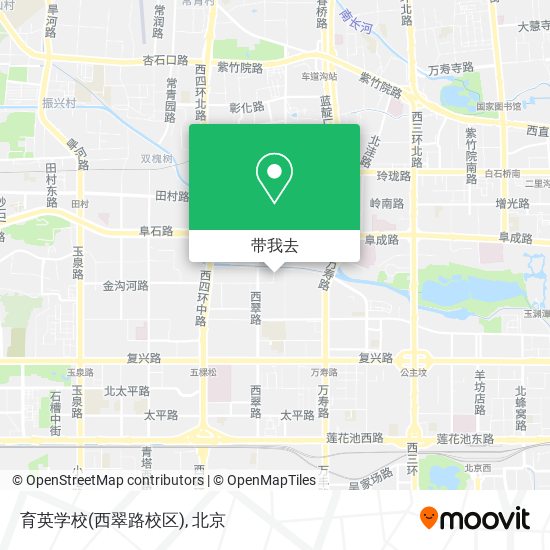 育英学校(西翠路校区)地图