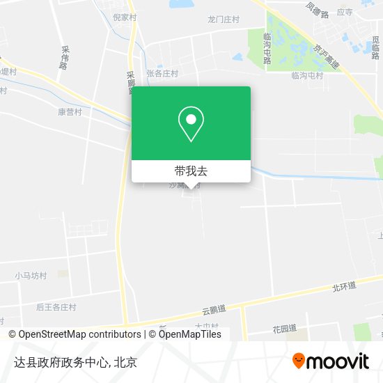 达县政府政务中心地图