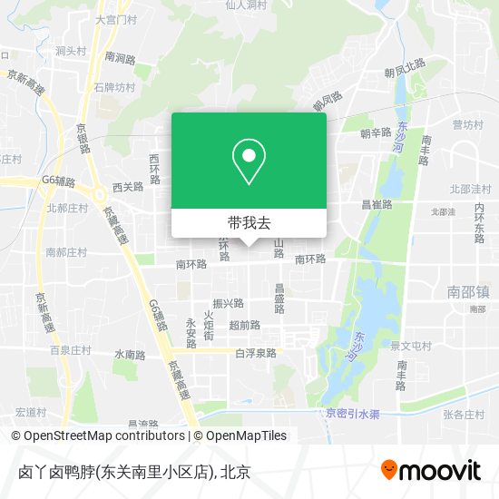 卤丫卤鸭脖(东关南里小区店)地图